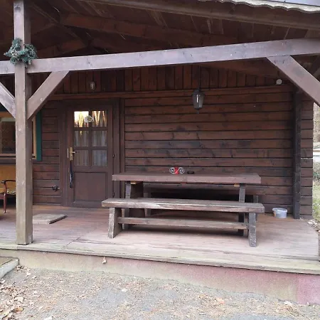 Ferienhaus Waldhütte Ferch Schwielowsee Exterior foto